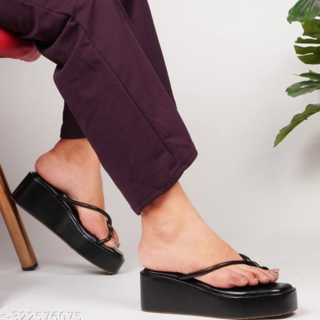 Froh Platform Flats (Black)