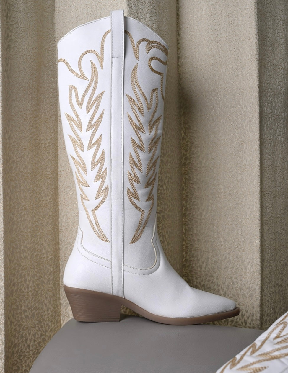 White Cowboy Boots