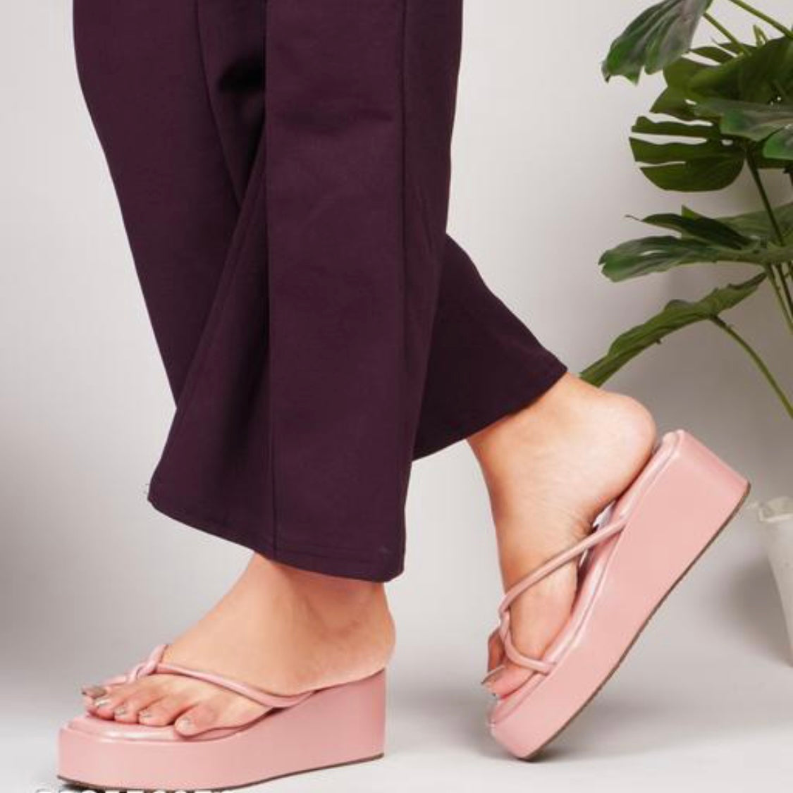 Froh Platform Flats (Pink)