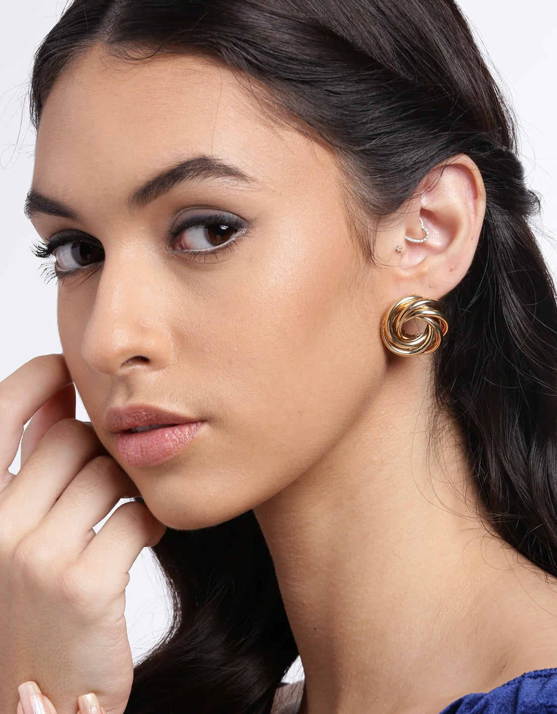 Gold Toned Earring Combo