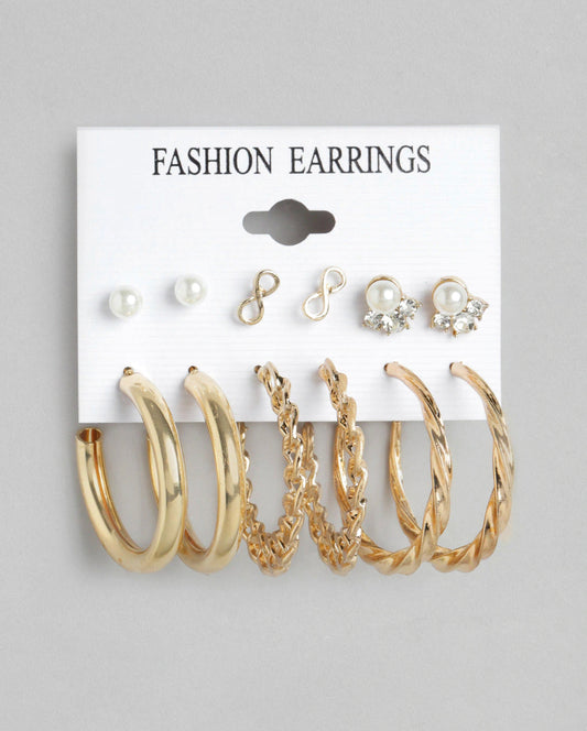 Molly Earrings Combo - Set of 6