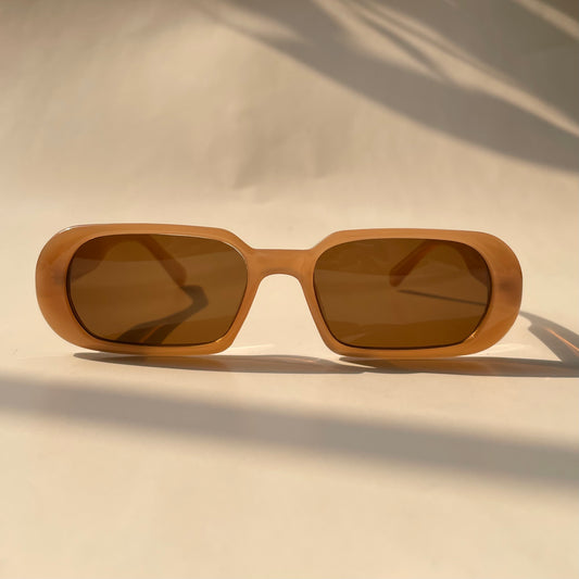 Nude Classic Block Frame Sunglasses