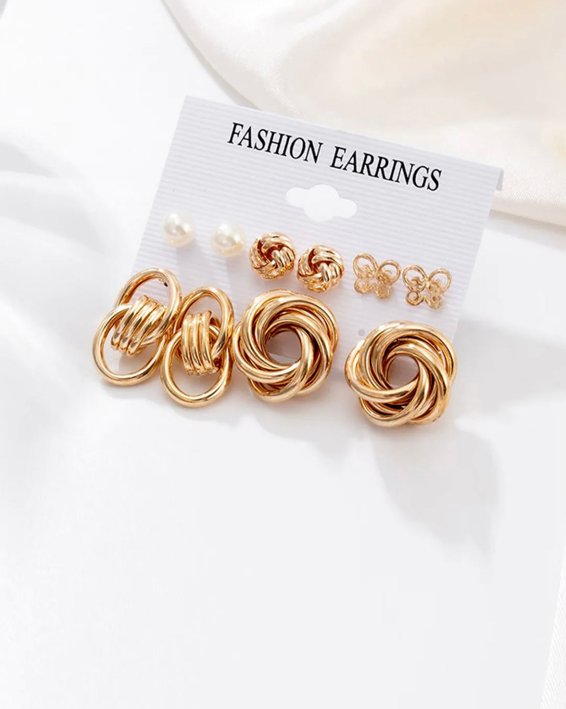 Gold Toned Earring Combo