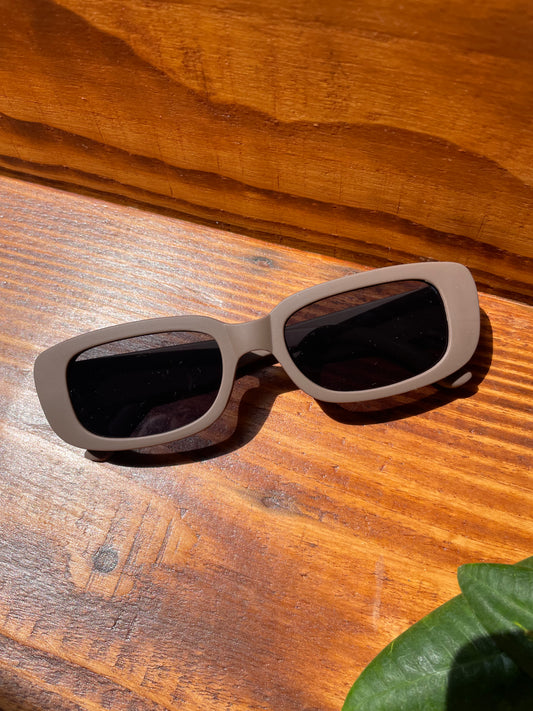 Matte Brown Sunglasses