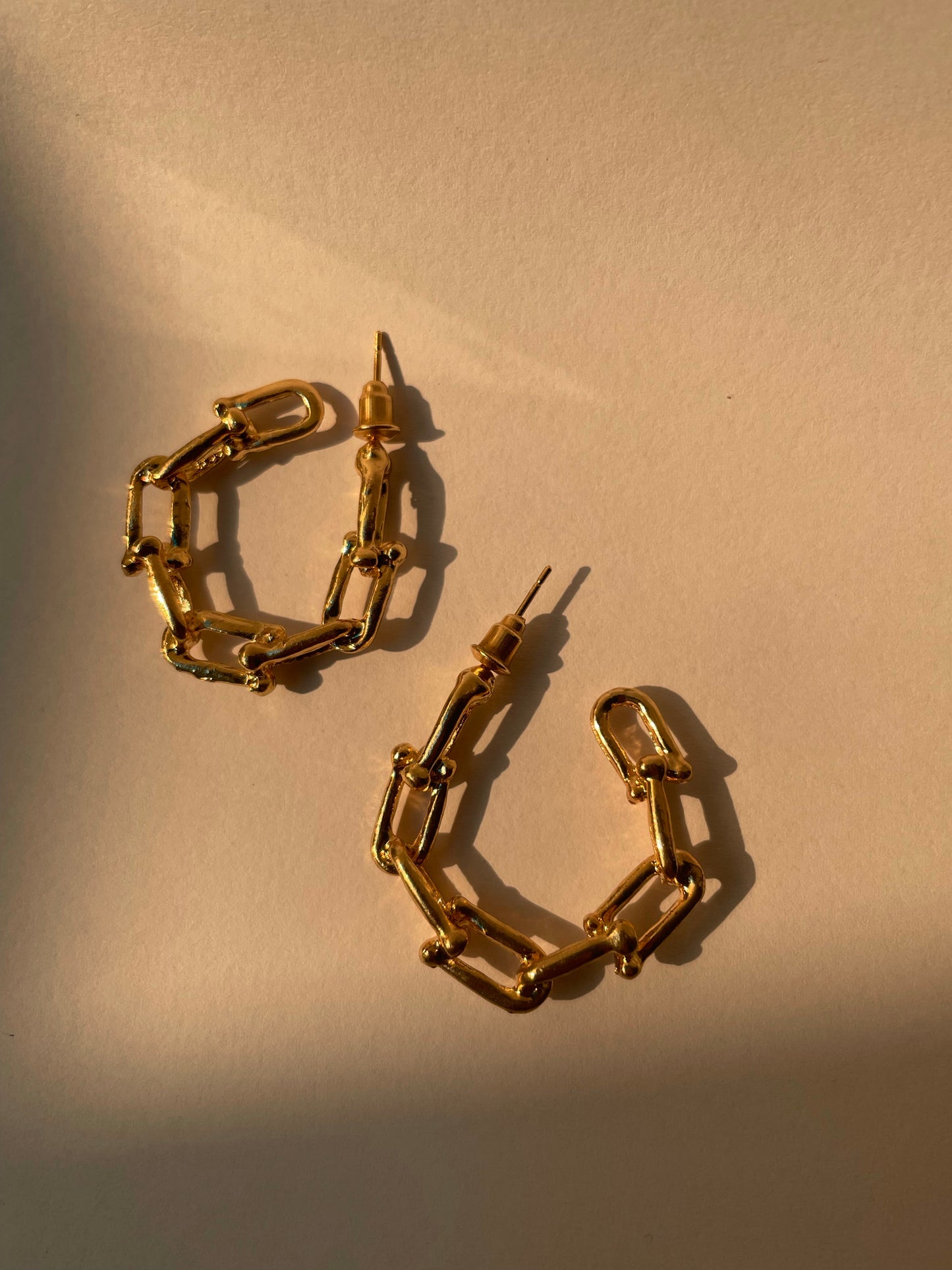 Link Hoop Earrings